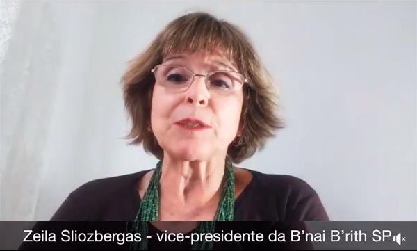 Mensagem Da Vice-presidente Da B’nai B’rith São Paulo, Zeila ...